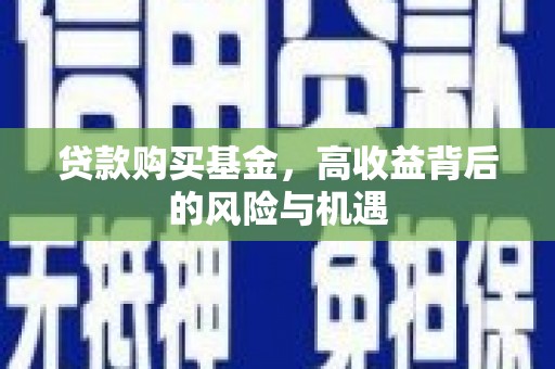 烟台贷款购买基金，高收益背后的风险与机遇