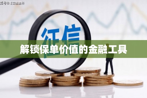 烟台解锁保单价值的金融工具